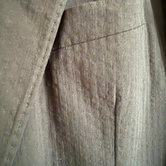 J.CREW | Black Ludlow Slim-fit unstructured suit jacket seersucker Blazer | 38R - Picture 5 of 9